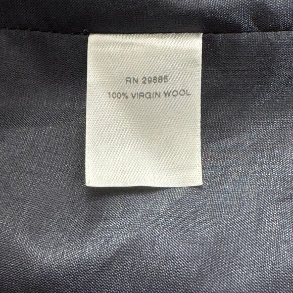 PENDLETON Women’s Blazer Size 10P 100% Virgin Wool Blue Classic Tailored Jacket - Picture 6 of 8